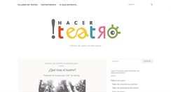 Desktop Screenshot of hacerteatro.org